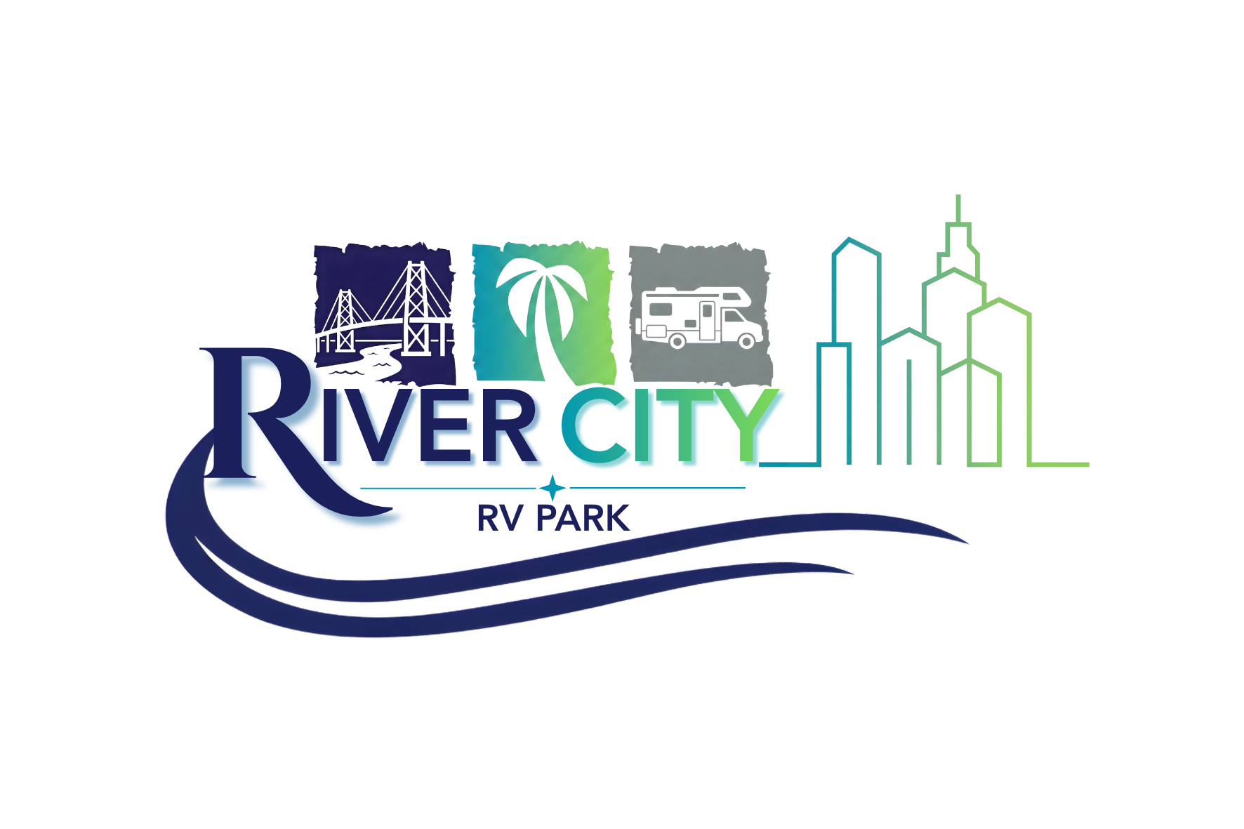 River City RV Park logo