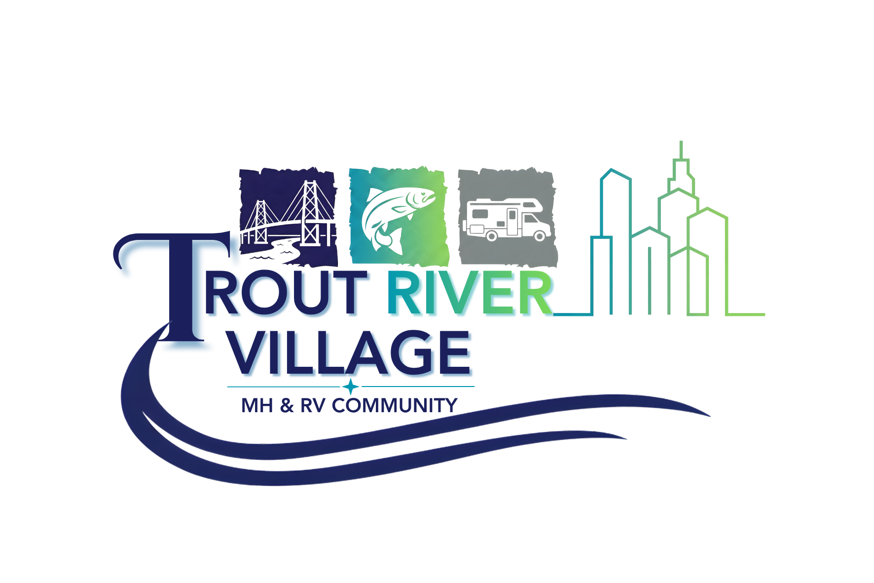 Trout River Village logo
